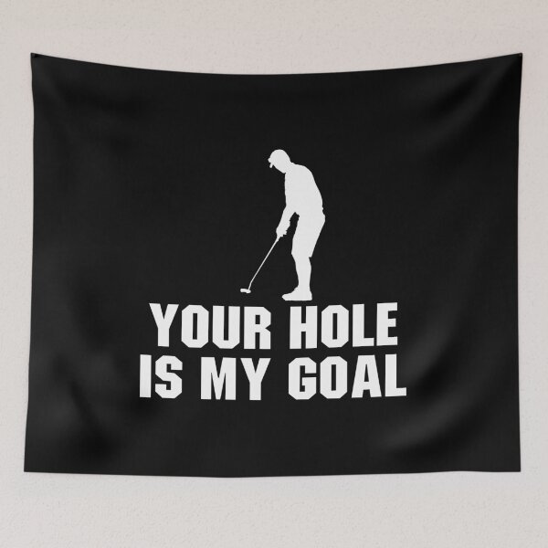 Item preview, Your Hole is My Goal - Funny Golf designed and sold by zenicafariana.