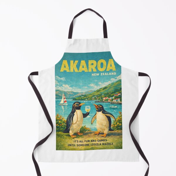 Item preview, Akaroa New Zealand Banks Peninsula Coastal Village Overlooking Akaroa Harbour with Canterbury South Island Landscape designed and sold by Aryabek.
