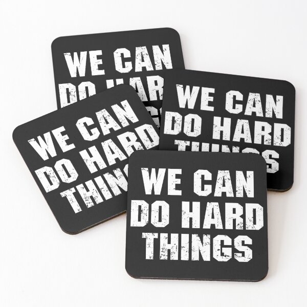 Item preview, We Can Do Hard Things designed and sold by zenicafariana.