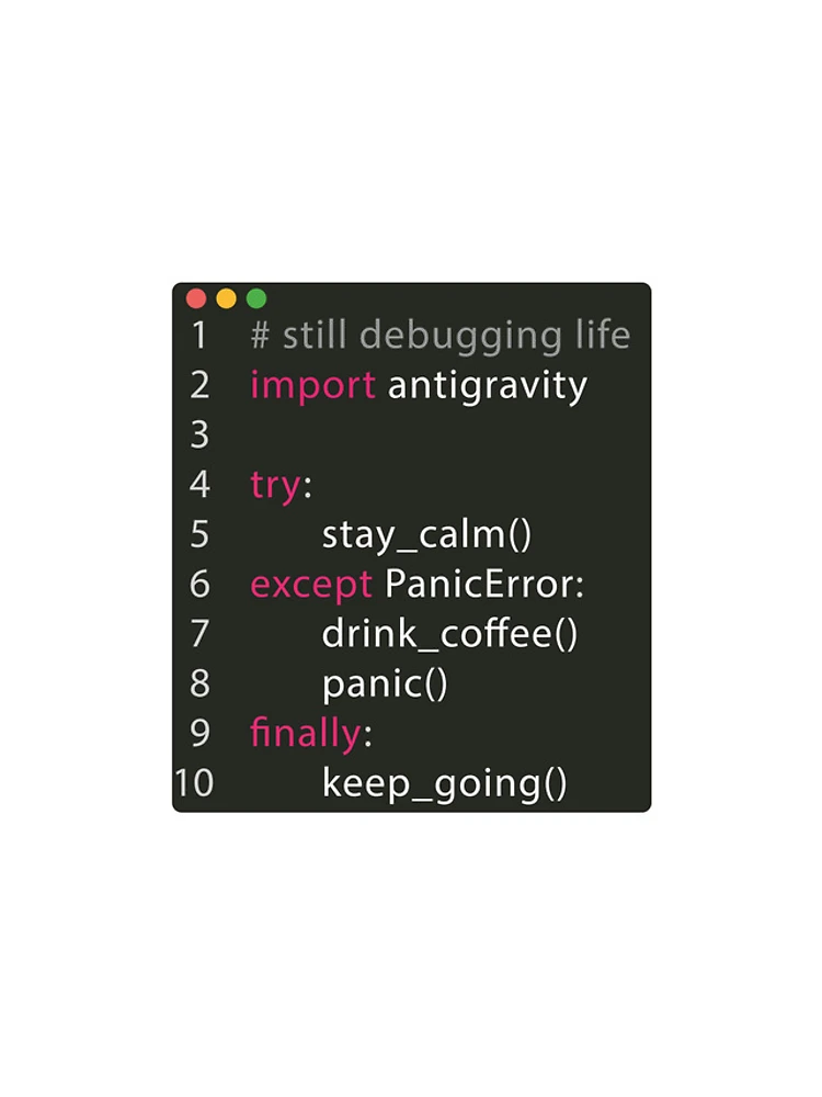 Thumbnail 4 of 4, iPhone Case, Still Debugging Life Python Humor designed and sold by DrTol.