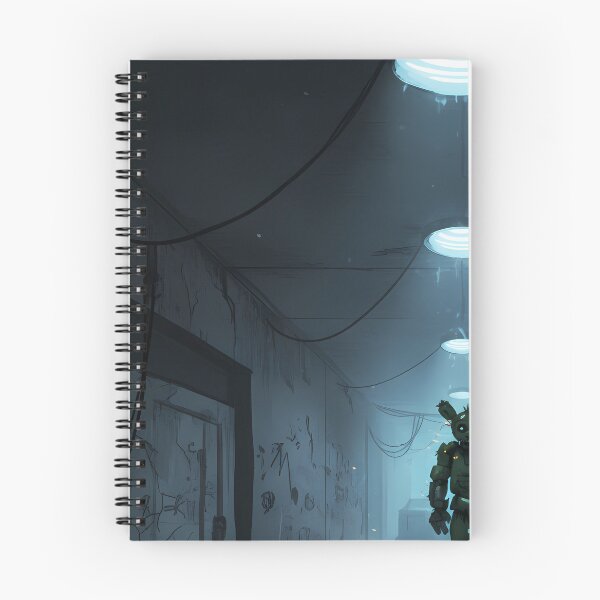 Item preview, Springtrap in a dark hallway designed and sold by ForThe2F0X1Folks.