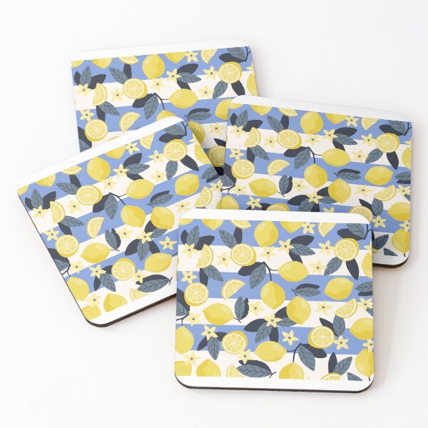 Item preview, Lemon Harvest Stripes designed and sold by robyriker.