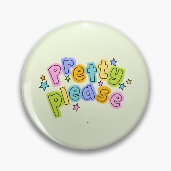 Item preview, Pretty Please Cute Bubble Typography | H2H designed and sold by KryaArts27.