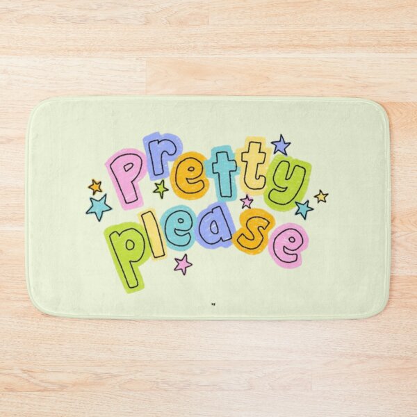 Item preview, Pretty Please Cute Bubble Typography | H2H designed and sold by KryaArts27.