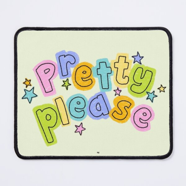 Item preview, Pretty Please Cute Bubble Typography | H2H designed and sold by KryaArts27.