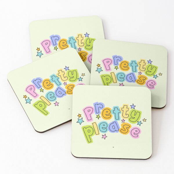 Item preview, Pretty Please Cute Bubble Typography | H2H designed and sold by KryaArts27.