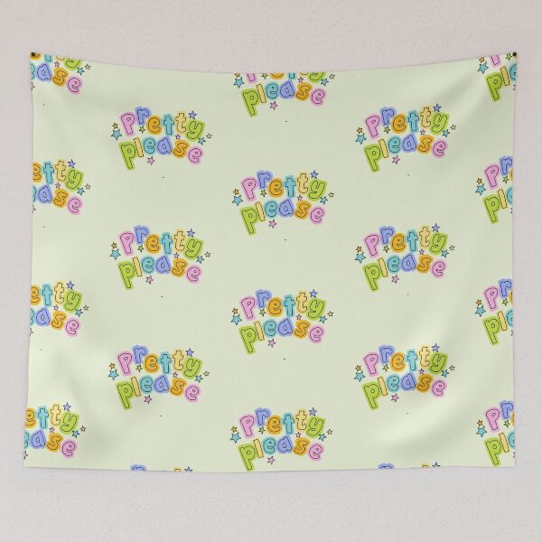 Item preview, Pretty Please Cute Bubble Typography | H2H designed and sold by KryaArts27.
