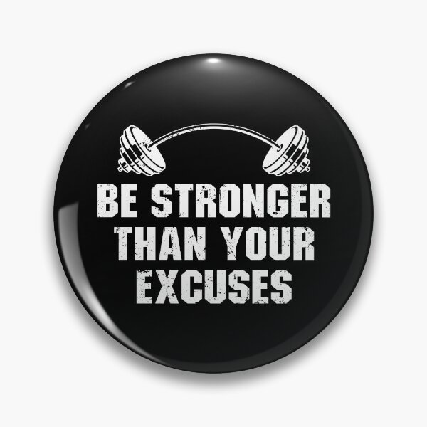 Item preview, Be Stronger Than Your Excuses designed and sold by zenicafariana.