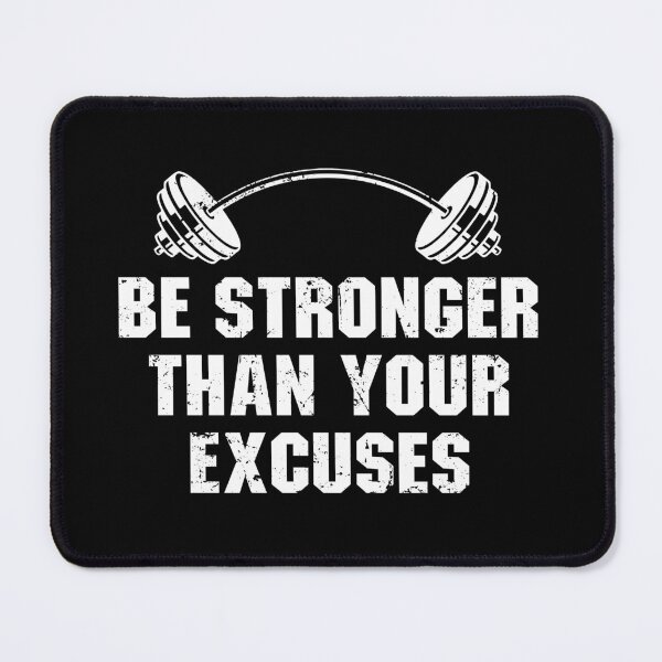 Item preview, Be Stronger Than Your Excuses designed and sold by zenicafariana.