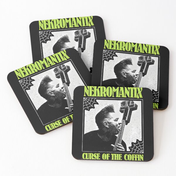 Item preview, Nekromantix – Curse Of The Coffin | 90s Psychobilly Nekro designed and sold by MeighanWatson.