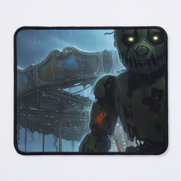 Item preview, Springtrap in a haunted carousel designed and sold by ForThe2F0X1Folks.