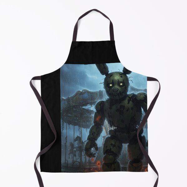 Item preview, Springtrap in a haunted carousel designed and sold by ForThe2F0X1Folks.