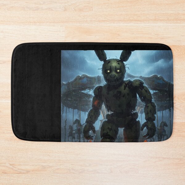 Item preview, Springtrap in a haunted carousel designed and sold by ForThe2F0X1Folks.