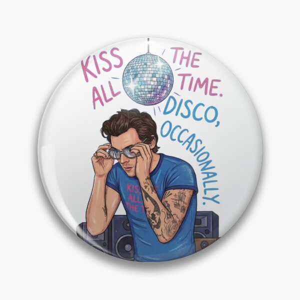 Item preview, Harry Styles Kiss All The Time Disco Occasionally Disco Pop Music Fan Art designed and sold by GymTanLaundry.