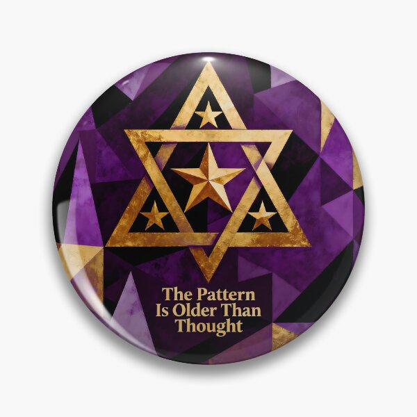 Item preview, Sacred Geometry Star Sticker – “The Pattern Is Older Than Thought” Mystic Symbol designed and sold by ChloeDesigns401.