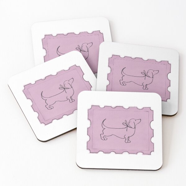 Item preview, Dachshund stamp designed and sold by Ivy Mae.