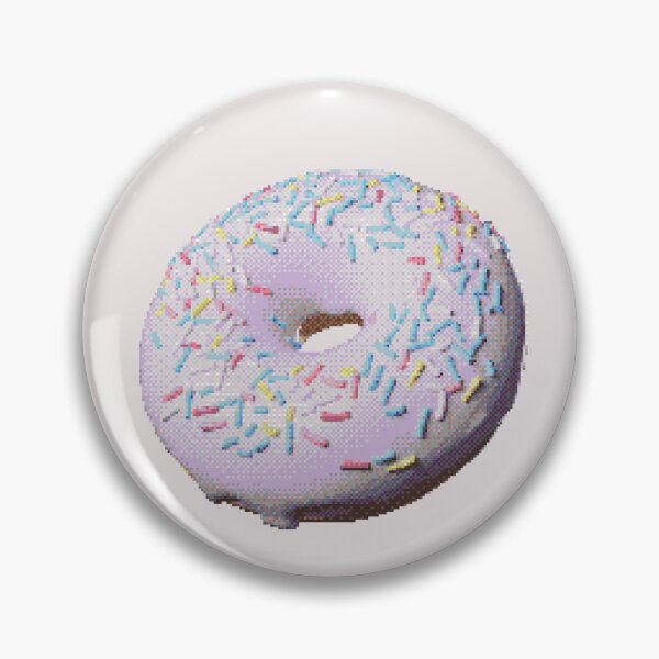 Item preview, Pixelated donut designed and sold by SebastianBZR.