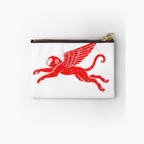 Item preview, Flying Monkey Vintage Retro Sticker designed and sold by PIXEL POP DESIGNS - Beyond the Norm!.