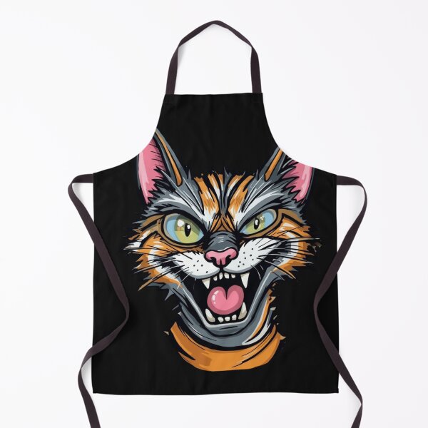 Item preview, Crazy Cat - Funny Cartoon Illustration for Cat Lovers designed and sold by shlepyart.