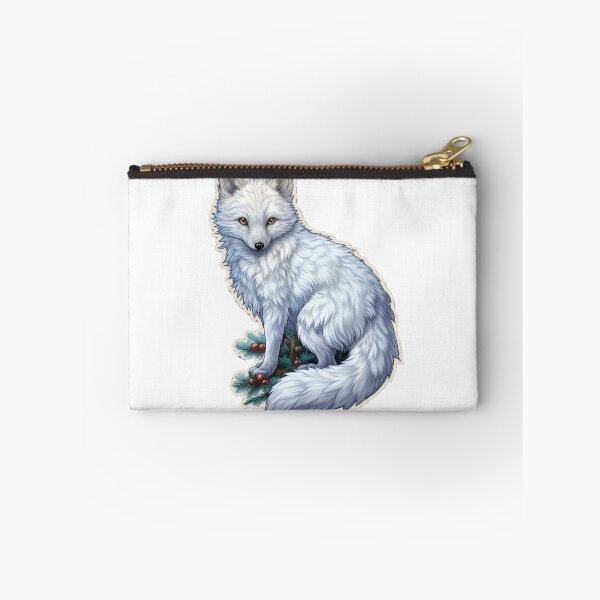 Item preview, Christmas Arctic Fox designed and sold by Solace Sparkles.