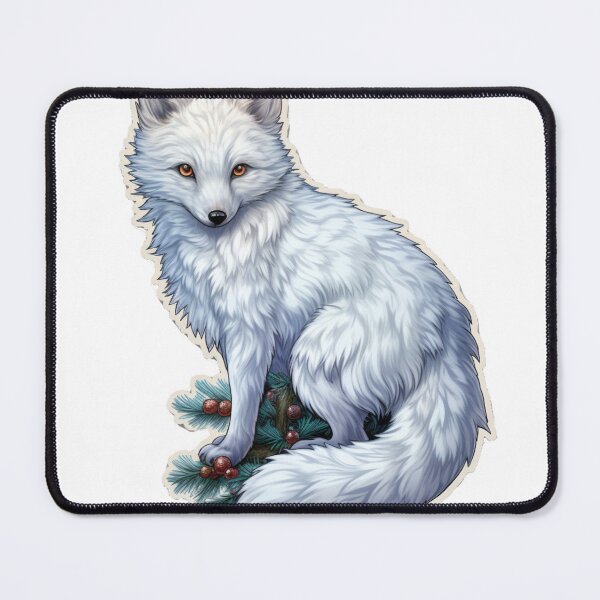 Item preview, Christmas Arctic Fox designed and sold by Solace Sparkles.
