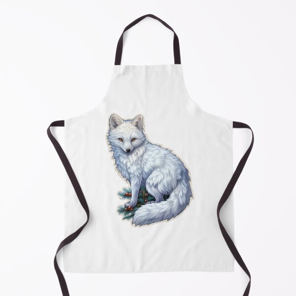 Item preview, Christmas Arctic Fox designed and sold by Solace Sparkles.