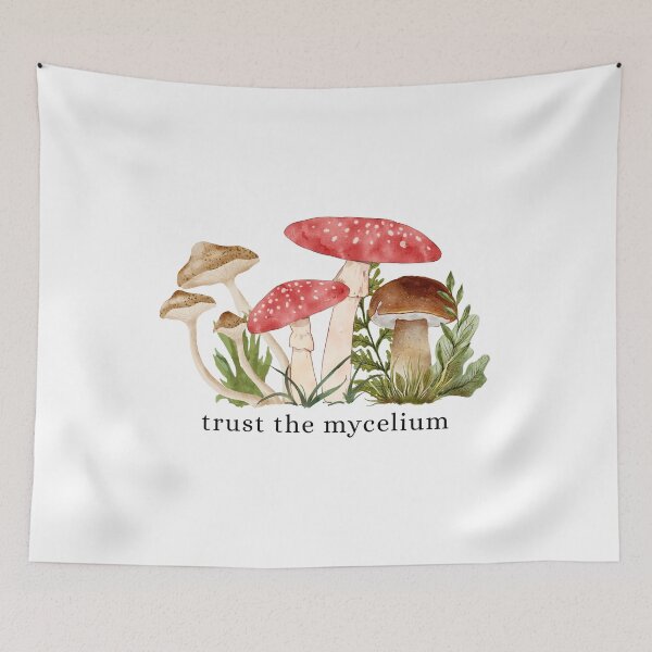 Item preview, Trust the mycelium mushroom graphic designed and sold by halesyeahhh.