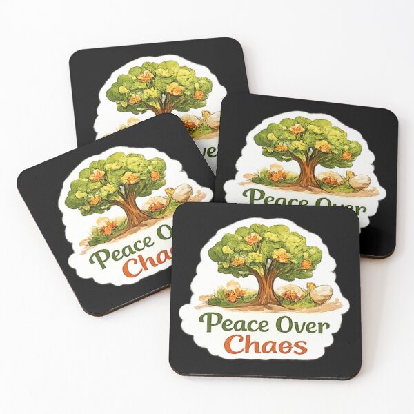 Item preview, Peace Over Chaos designed and sold by ouatisworld.