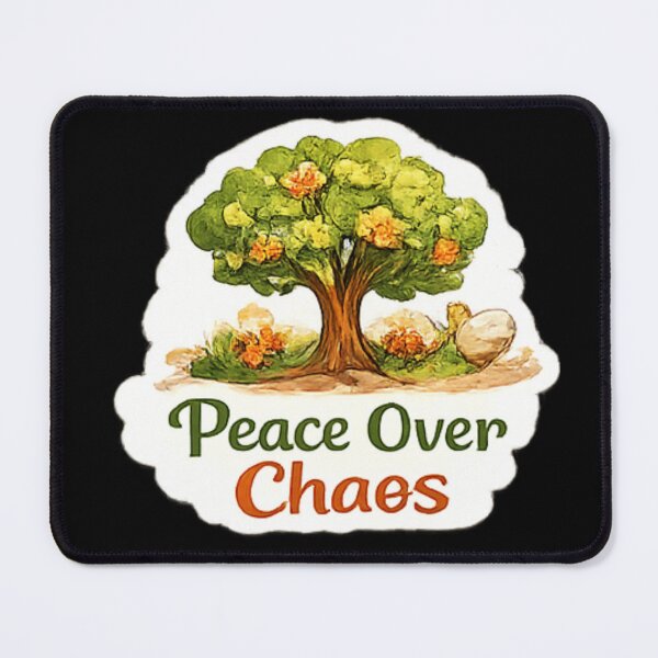 Item preview, Peace Over Chaos designed and sold by ouatisworld.