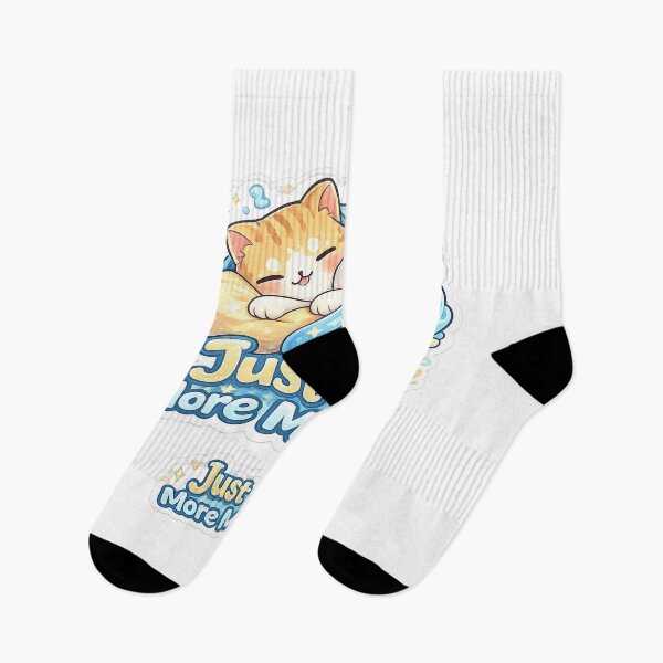 Item preview, Cute Sleepy Cat Just Five Minutes designed and sold by Bestmayu.