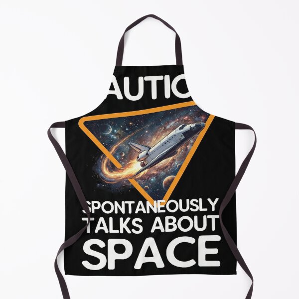 Item preview, Caution Spontaneously Talks About Space designed and sold by Bappy888.