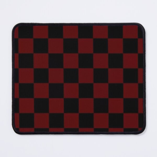 Item preview, Deep Crimson Shadow Grid: Dark Geometric Noir designed and sold by Jimakmo.