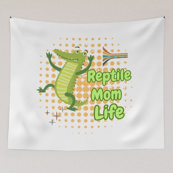 Item preview, Reptile Mom Life – Funny Reptile Lover Gift for Lizard & Snake Owners | Proud Reptile Mom Design designed and sold by Anasalseady.
