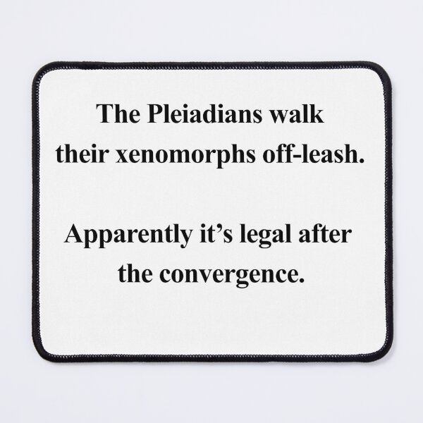 Item preview, Pleiadians Walk Their Xenomorphs Off-Leash After designed and sold by birdspinestudio.