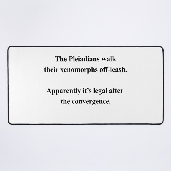 Item preview, Pleiadians Walk Their Xenomorphs Off-Leash After designed and sold by birdspinestudio.
