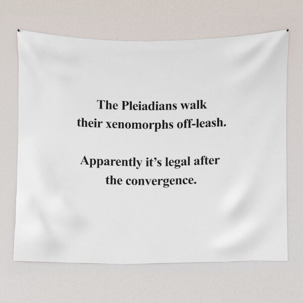 Item preview, Pleiadians Walk Their Xenomorphs Off-Leash After designed and sold by birdspinestudio.
