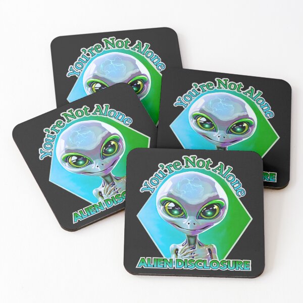 Item preview, Alien Disclosure (You're Not Alone) designed and sold by Tripp Art Studio.