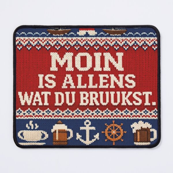 Item preview, Moin is allens wat du bruukst North German knitting pattern designed and sold by Mauswohn.