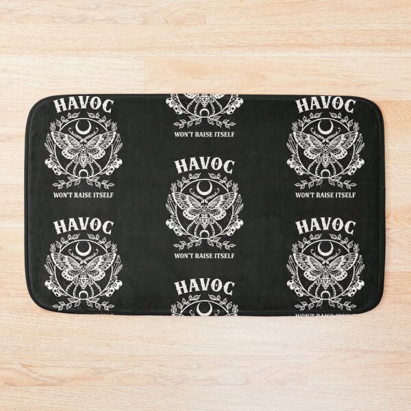 Item preview, Havoc Won’t Raise Itself – Gothic Witch Moth Moon Occult Aesthetic designed and sold by SideEye Co.