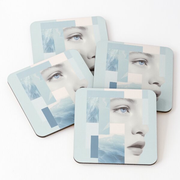 Item preview,  Minimalist Photo Collage Modern Aesthetic Wall Art designed and sold by Mindrender.
