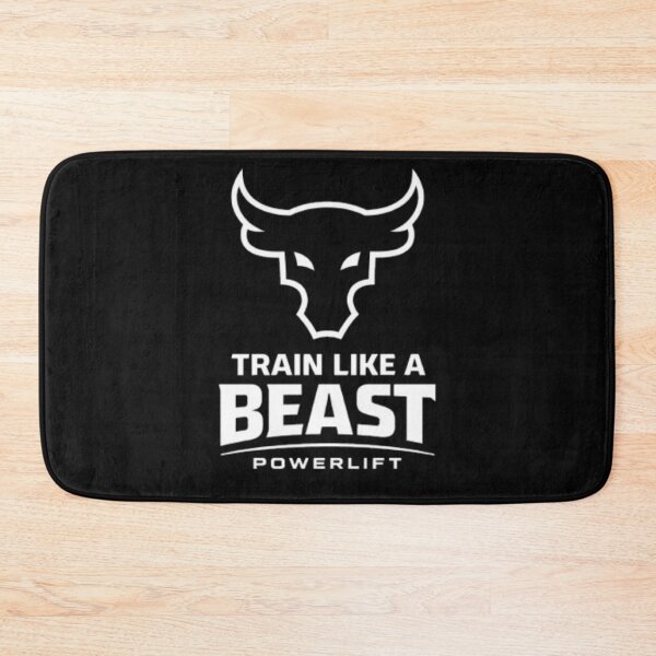 Item preview, Train Like A Beast Bull Gym Motivation Powerlifting Design designed and sold by wanado.
