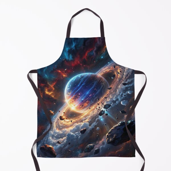 Item preview, Cosmic Planet with Asteroid Belt designed and sold by Bappy888.