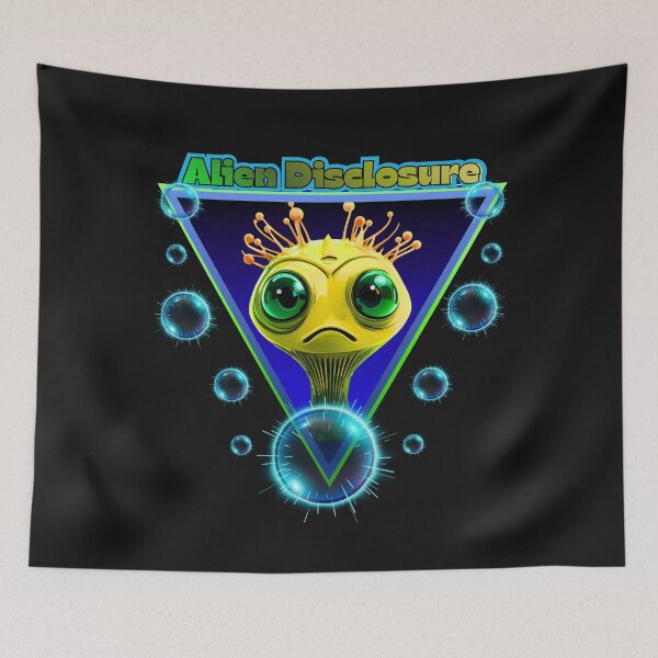 Item preview,   Alien Disclosure #5 Space Bubbles designed and sold by Tripp Art Studio.
