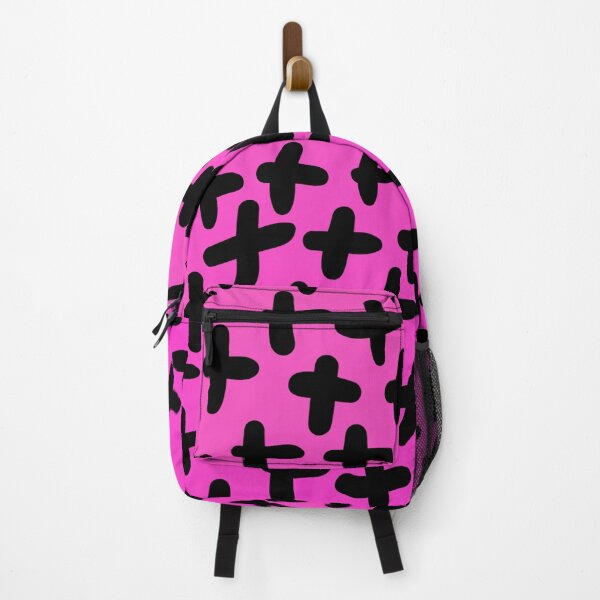 Item preview, Happy Little Crosses in Bright Pink designed and sold by Ink & Print Store .