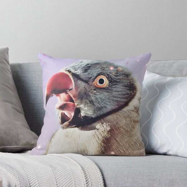 Item preview, Gray Indian-Ringneck Parakeet designed and sold by Krameri Creations.