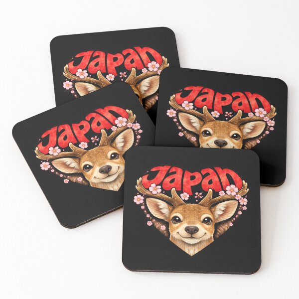 Item preview, Japan - Deer Heart Shape designed and sold by Myra365Art.