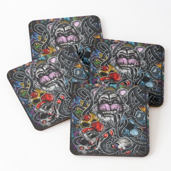 Item preview, Graffiti Art of a Creepy Animatronic Character designed and sold by DeBrainstore.