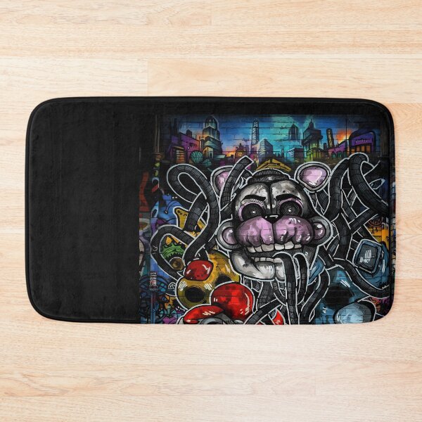 Item preview, Graffiti Art of a Creepy Animatronic Character designed and sold by DeBrainstore.