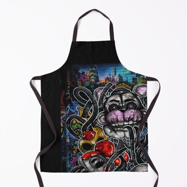 Item preview, Graffiti Art of a Creepy Animatronic Character designed and sold by DeBrainstore.