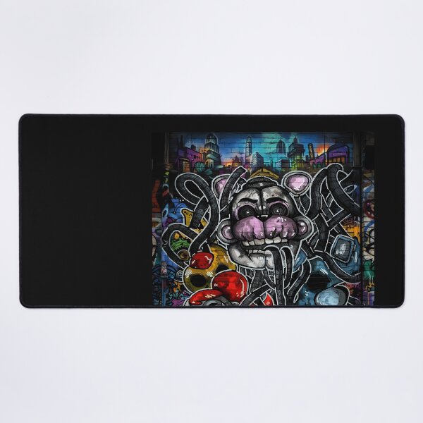 Item preview, Graffiti Art of a Creepy Animatronic Character designed and sold by DeBrainstore.